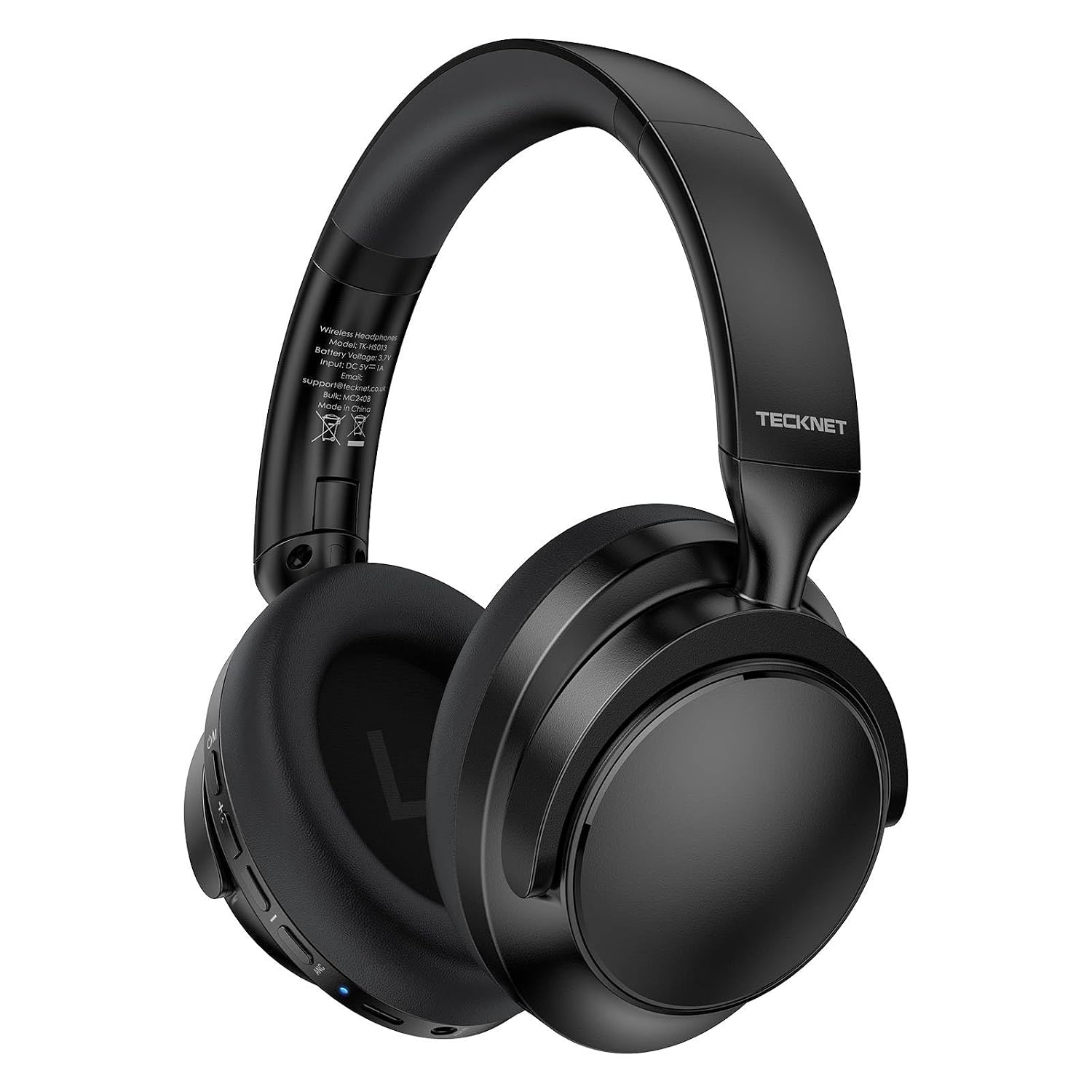 TECKNET over-ear noise cancelling wireless headphones