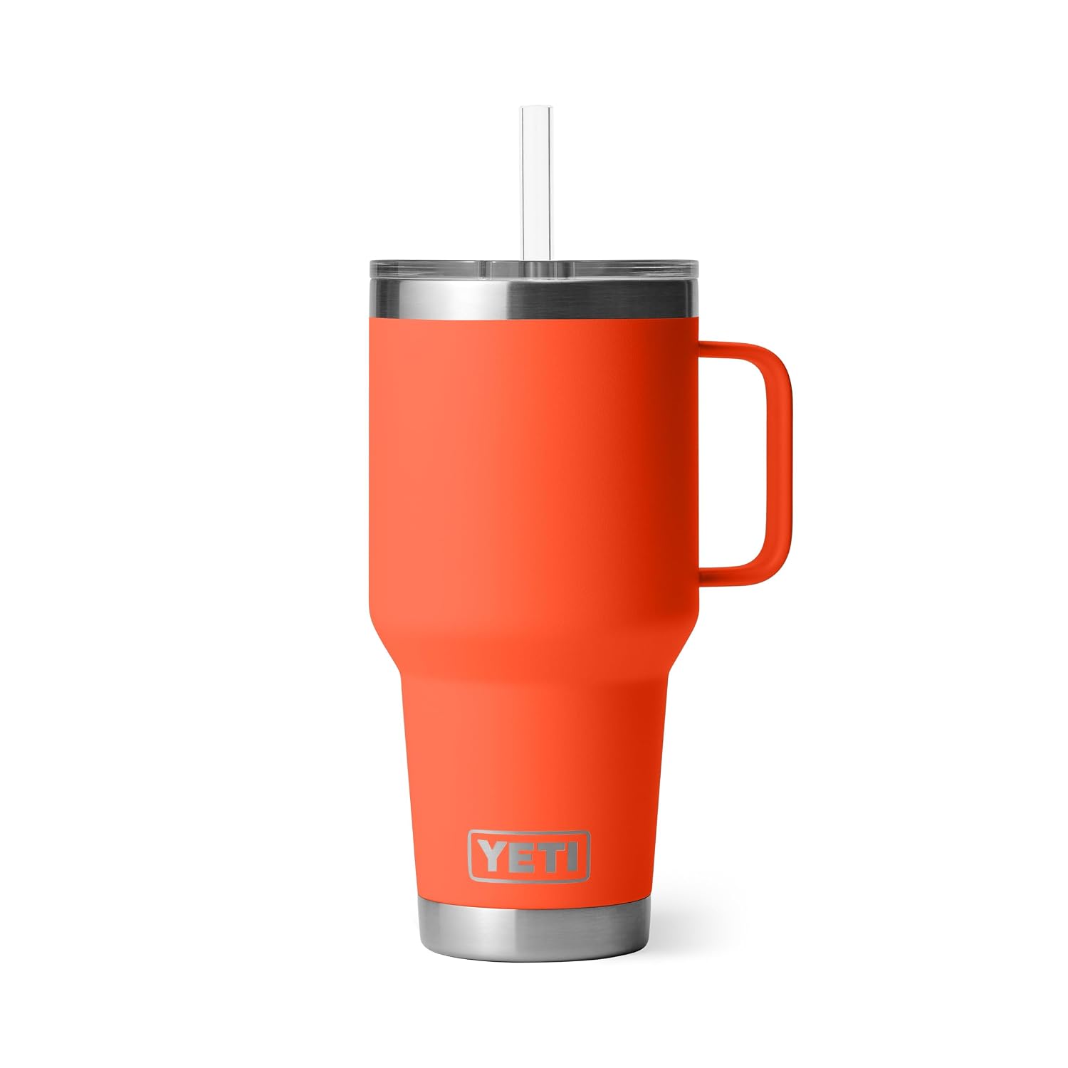 YETI Rambler 35oz tumbler with handle and straw lid