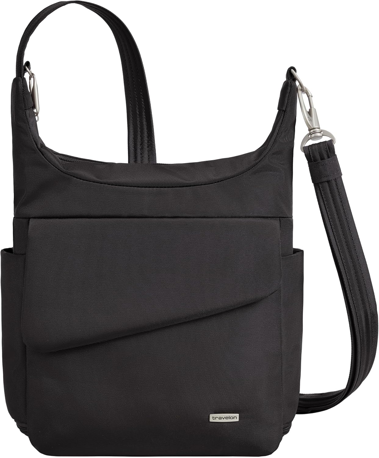 Travelon anti-theft classic messenger bag with slash proof strap