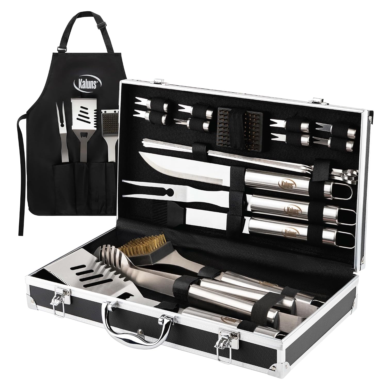 Kaluns 21-Piece BBQ Grill Tool Set