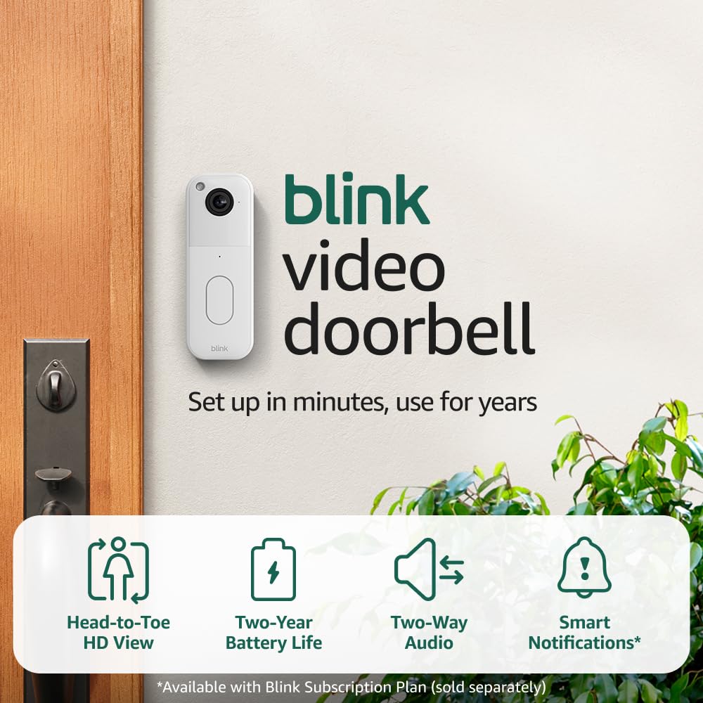 Blink Video Doorbell + Outdoor 4 Camera System