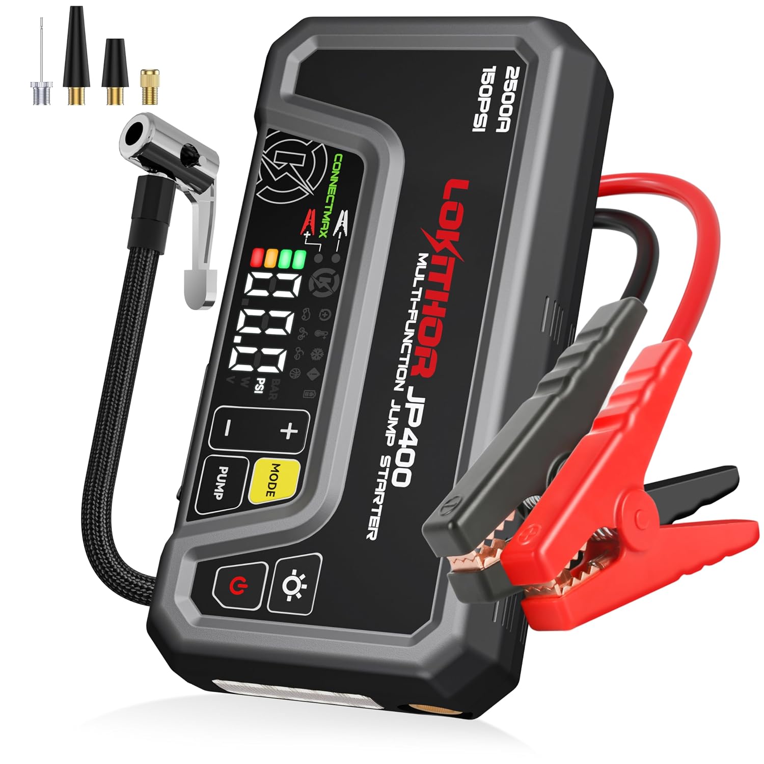 LOKITHOR JP400 Jump Starter Air Compressor 2500A